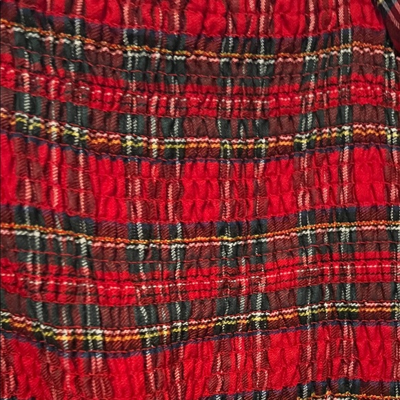Simply southern Plaid Red and Green mini Dress for Christmas - Picture 4 of 6